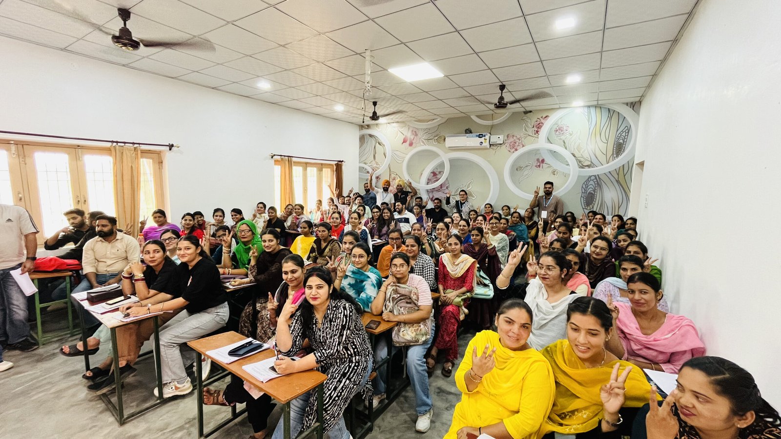 Students in a classroom session at Dreams Institute