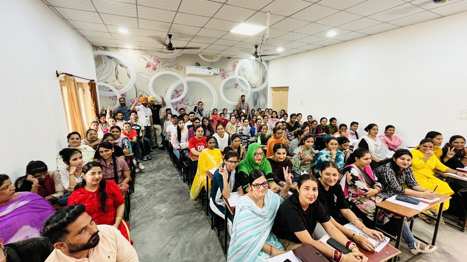 Students in a classroom session at Dreams Institute