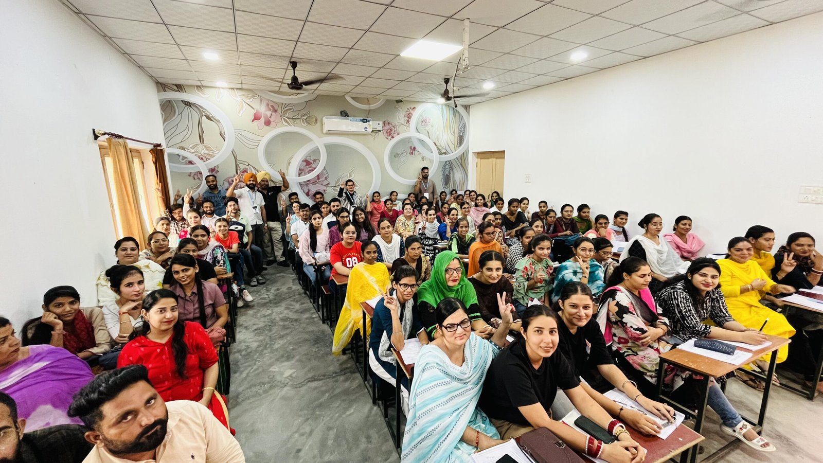 Students in a classroom session at Dreams Institute